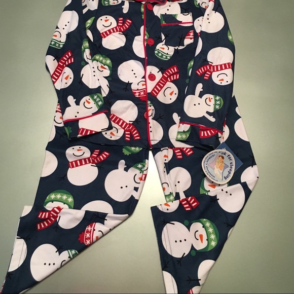 NWT: 2-Piece Set: Carter’s Snowmen Pajamas - Picture 3 of 7